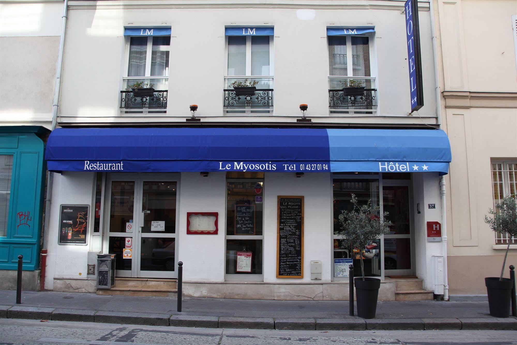 Le Myosotis Hotel Paris Bagian luar foto